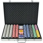 Poker set s 1000 laserovými žetony v…