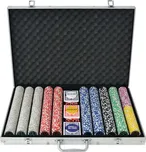 Poker set s 1000 laserovými žetony v…