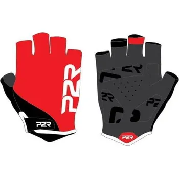 Cyklistické rukavice Rukavice P2R Zarria dámské red-white XS P20239