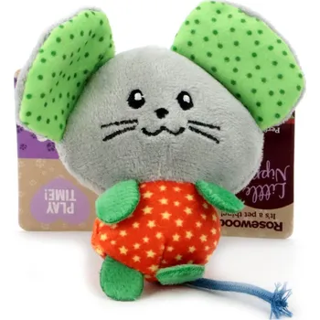 Hračka pro kočku ROSEWOOD Hračka – plyšová myška, 10 cm