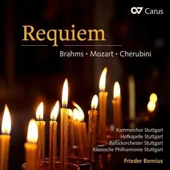 Zahraniční hudba 3CD Johannes Brahms: Requiem 2024 Brahms,mozart,cherubini