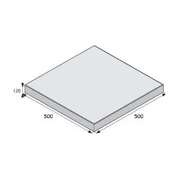 Dlažba BEST GIGANTICKÁ Přírodní 50/50cm velkoplošná dlažba METROPOL tl. 120mm