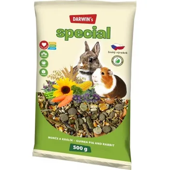 Krmivo pro hlodavce DARWIN´s Darwin's NEW Morče, králík special 500 g
