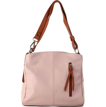 Kabelka ITALSKÉ Italské kožené kabelky růžové Astrid