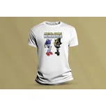 Dětské bavlněné tričko Metal Sonic. Bílá velikost 116