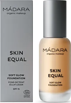 Make-up Mádara Organic Skincare Skin Equal Soft Glow Foundation rozjasňující make-up SPF15 30 ml