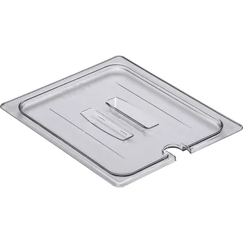 Dóza na potraviny Víko s výřezem na naběračku GN 1/2, polykarbonát