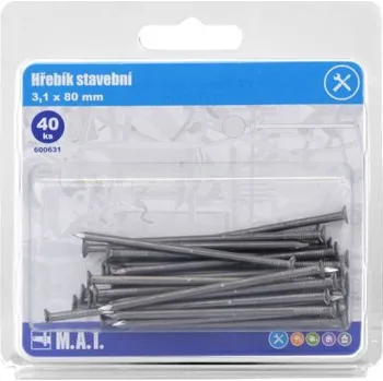 Hřebík hřebík stavební 80x3,1mm (40ks)