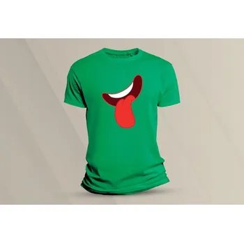 Chlapecké tričko Dětské bavlněné tričko Smajlík 4. velikost 116 Zelená