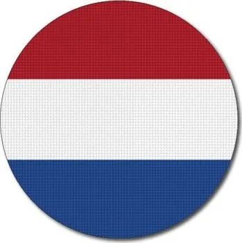 Vlajka Pelisport Nizozemská vlajka kulatá tisk ø 45 mm