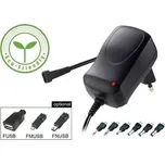 Adaptér napájecí 3-12V 600mA (Energeticky úsporný pulzní stabilizovaný univerzální spínaný síťový napájecí adaptér)