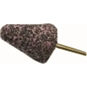 Brusný kotouč tělísko br.kuželové zaoblené 16x40-6 A98 60 0 6V, se stopkou