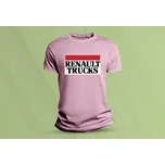 Dětské bavlněné tričko Renault Trucks 3. Růžová velikost 116