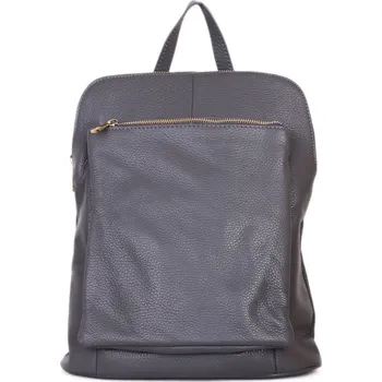 Kabelka ITALSKÉ Italský batoh a kabelka v jednom Navaro silne šedý