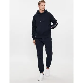 Pánské oblečení Tommy Hilfiger Mikina Global Stripe MW0MW33659 Tmavomodrá Regular Fit M