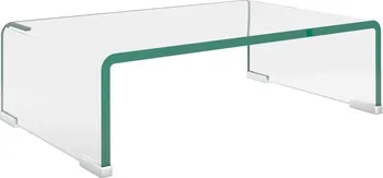 Podstavec pod monitor Podstavec pod monitor sklo/plast 40 x 25 x 11 cm