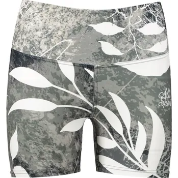 Dámské kalhoty Dámské krátké legíny premium ALTISPORT VOJ/ALW020LEG03 ČERNOBÍLÁ XS