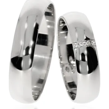 Prsten Stříbrné snubní prsteny L-104