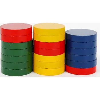 Dekorativní magnet Magnety 25 mm 20ks barevné
