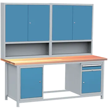 Dílenský stůl Svařovaný dílenský pracovní stůl DPJ206, šíře 2000 mm, slevy