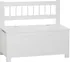 Atmosphera Dětská úložná lavice na hračky bílá 34 x 74,5 x 64 cm bílá