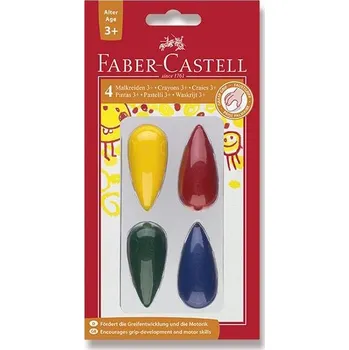Kresba Faber-Castell Plastové pastelky 4ks
