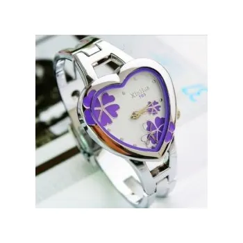 Hodinky XH violet Hearthy