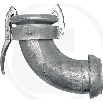 Hadicová spojka PERROT 90° ÚHLOVÁ SPOJKA - kompletní 4" spojka MP+VP trn DN 102 mm s háky a čepem