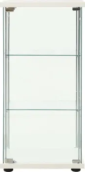 Knihovna Úložná skříňka z tvrzeného skla 42,5 x 36,5 x 86 cm