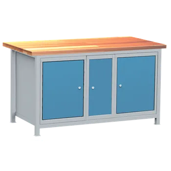 Dílenský stůl Svařovaný dílenský pracovní stůl DPJ105, šíře 1500 mm, slevy