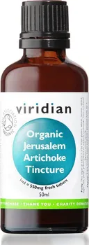 Přírodní produkt viridian Organic Jerusalem Artichoke Tincture 550 mg 50 ml