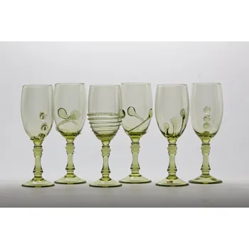 Sklenice 6x Sklenice z historického skla (ml) 1437/r6