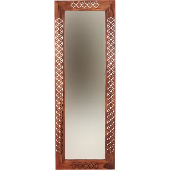 Komoda AV interiery Zrcadlo MIRA 60x2,5x170 z masívu palisandru Odstín palisandru: natural