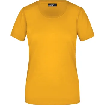 JAMES & NICHOLSON Triko VANESA LADY 150g, různé barvy Velikost M gold-yellow