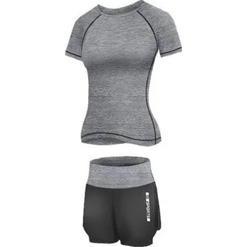 Merco Runner Short 2W fitness set šedá velikost oblečení: XXL