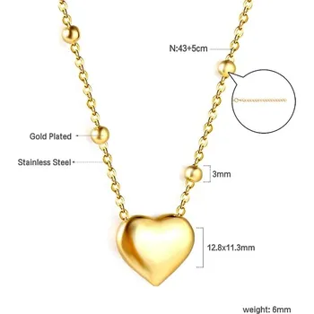 Náhrdelník Ocelový náhrdelník s přívěskem - A91G