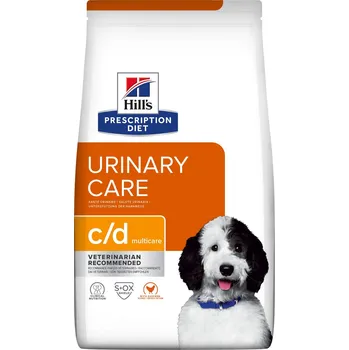 Hill's Pet Nutrition Prescription Diet Canine Adult/Senior Urinary Care c/d Multicare Chicken Krmivo pro psa Hill's Pet Nutrition Prescription Diet Canine Adult/Senior Urinary Care c/d Multicare Chicken