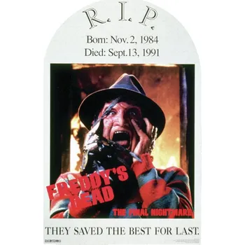 Plakát Plakát, Obraz - Nightmare on Elm Steet - Freddy