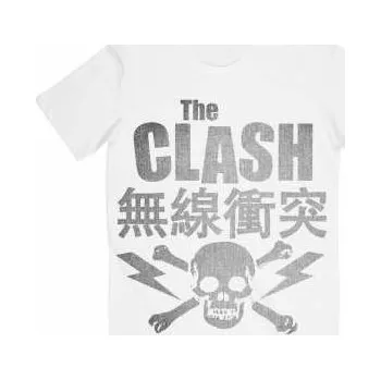 Pánské tričko Merch The Clash: Tričko Skull & Crossbones XXL