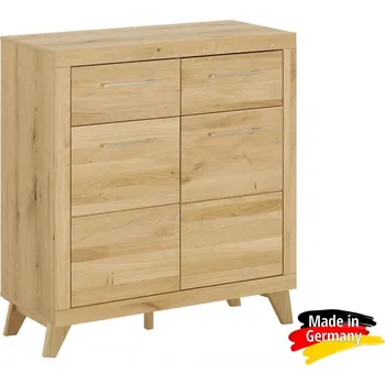 Komoda Malá komoda na nožičkách divoký dub masiv - BERLIN BERLIN-S01-2N