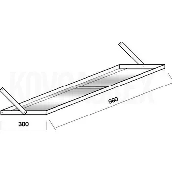 police Police boční 300x980 mm