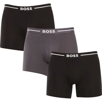 Boxerky 3PACK pánské boxerky BOSS vícebarevné (50508877 965) XL Možnost vrácení zboží ZDARMA do 120 dnů!