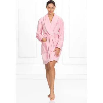 Dámský župan Dámský župan Cassidy růžový - Momenti Per Me L