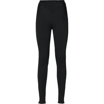 Cyklistické kalhoty Kalhoty Vaude Advanced Warm II dámské elastické black 05732 010