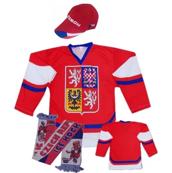 SET HOKEJOVÝ DRES ČR ČERVENÝ Velikost: M