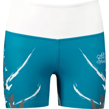 Dámské kalhoty Dámské krátké legíny premium ALTISPORT VOJ/ALW022LEG03 PETROLEJOVÁ M