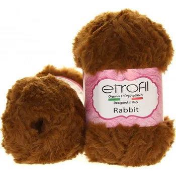 Příze Etrofil Rabbit 77115 Světle hnědá (Plyšová příze Rabbit světle hnědá 77115)