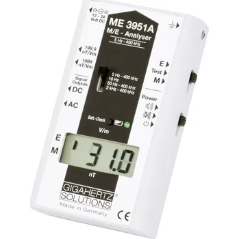 Gigahertz Solutions ME 3951 A měřič nízkofrekvenčního (NF) elektrosmogu