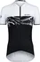 cyklistický dres Force Art 90011957 černý/bílý