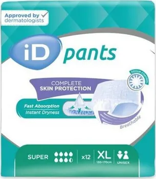 Inkontinenční kalhotky Ontex iD Pants Super N9 XL 12 ks